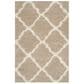 Safavieh Dallas Shag SGD257D-5 5"1" x 7"6" Beige/Ivory Area Rug, , large