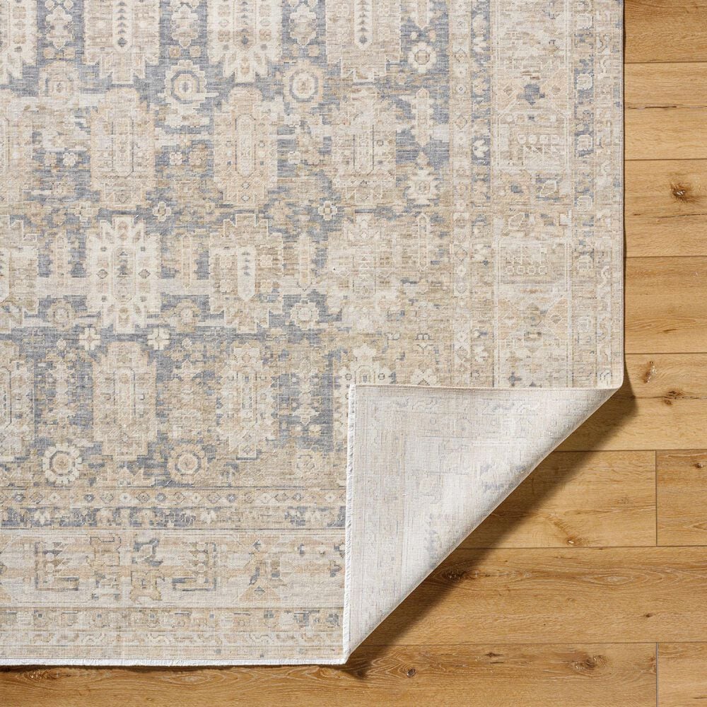 Surya Once Upon a Time Tan, Gray, Light Gray, Ivory and Light Brown 2&#39;11&quot; x 9&#39;10&quot; Runner, , large