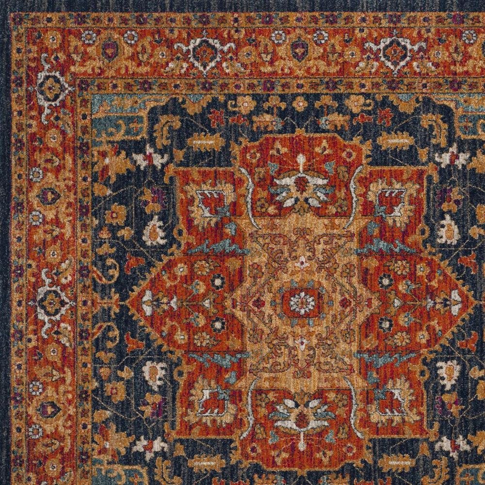 Safavieh Evoke EVK275C 2&#39;2&quot; x 5&#39; Blue and Orange Runner, , large