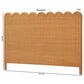 Baxton Studio Maritza King Standalone Headboard in Light Honey, , large
