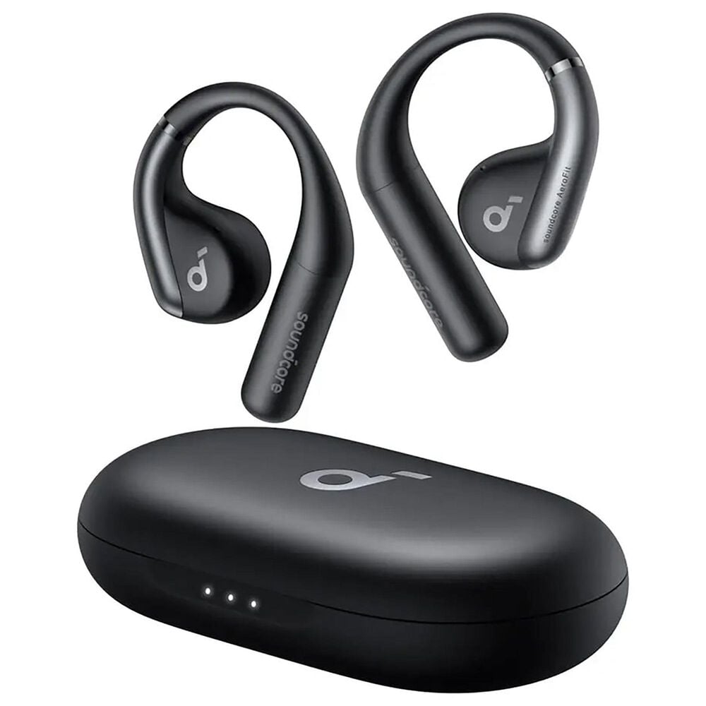 Anker Soundcore AeroFit Open-Ear Wireless Earbuds in Black, , large