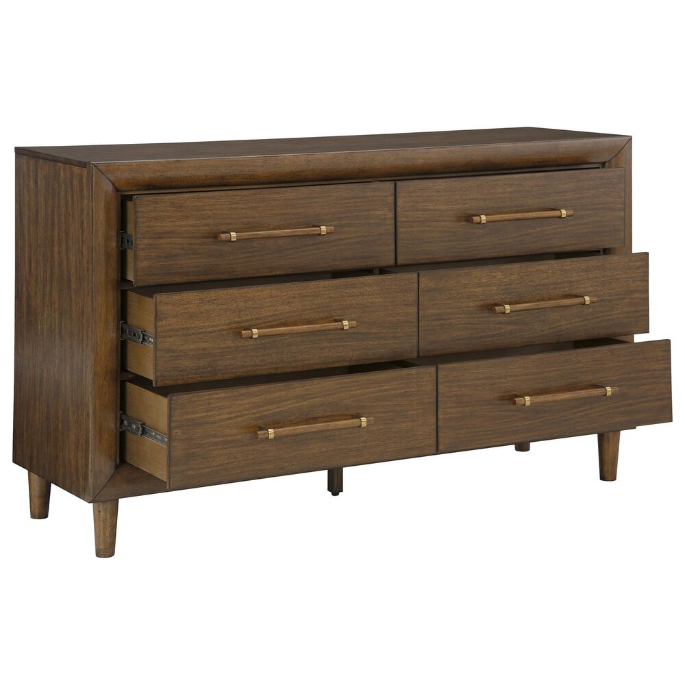 Ashley Lyncott 3-Piece King Bedroom Set in Brown, , large