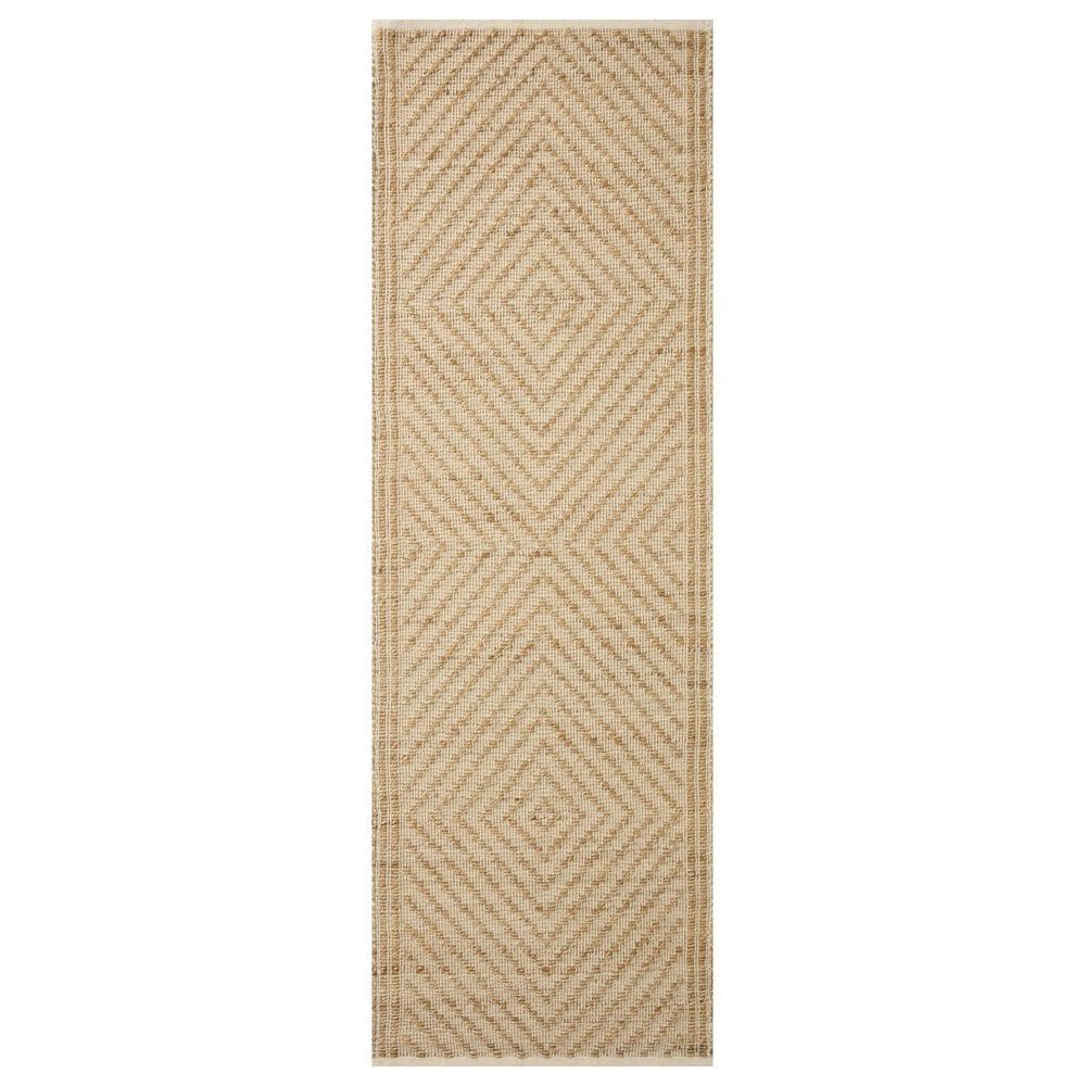 Angela Rose Colton 2"6" x 8" Natural and Ivory Runner, , large