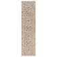 Surya Reina Light Gray, Cream, Denim, Mustard, Rust, Olive and Light Brown 2"7" x 7"3" Runner, , large