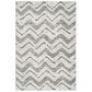 Safavieh Adirondack ADR121P 5"1" x 7"6" Silver and Charcoal Area Rug, , large