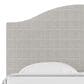 Viceray Collections Emily King Upholstered Panel Bed with Arched Headboard in Harvest Glen, , large