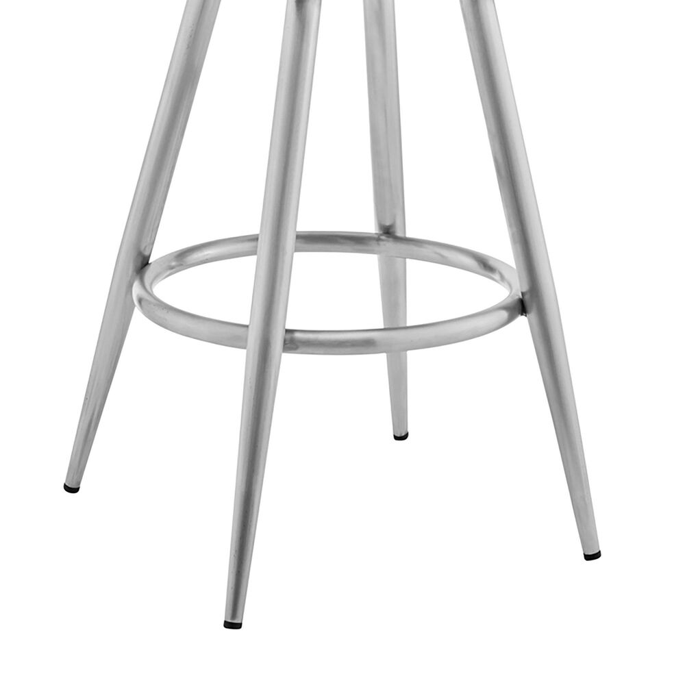 Blue River Maxen 26&quot; Swivel Counter Stool in Gray, , large