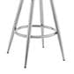 Blue River Maxen 26" Swivel Counter Stool in Gray, , large