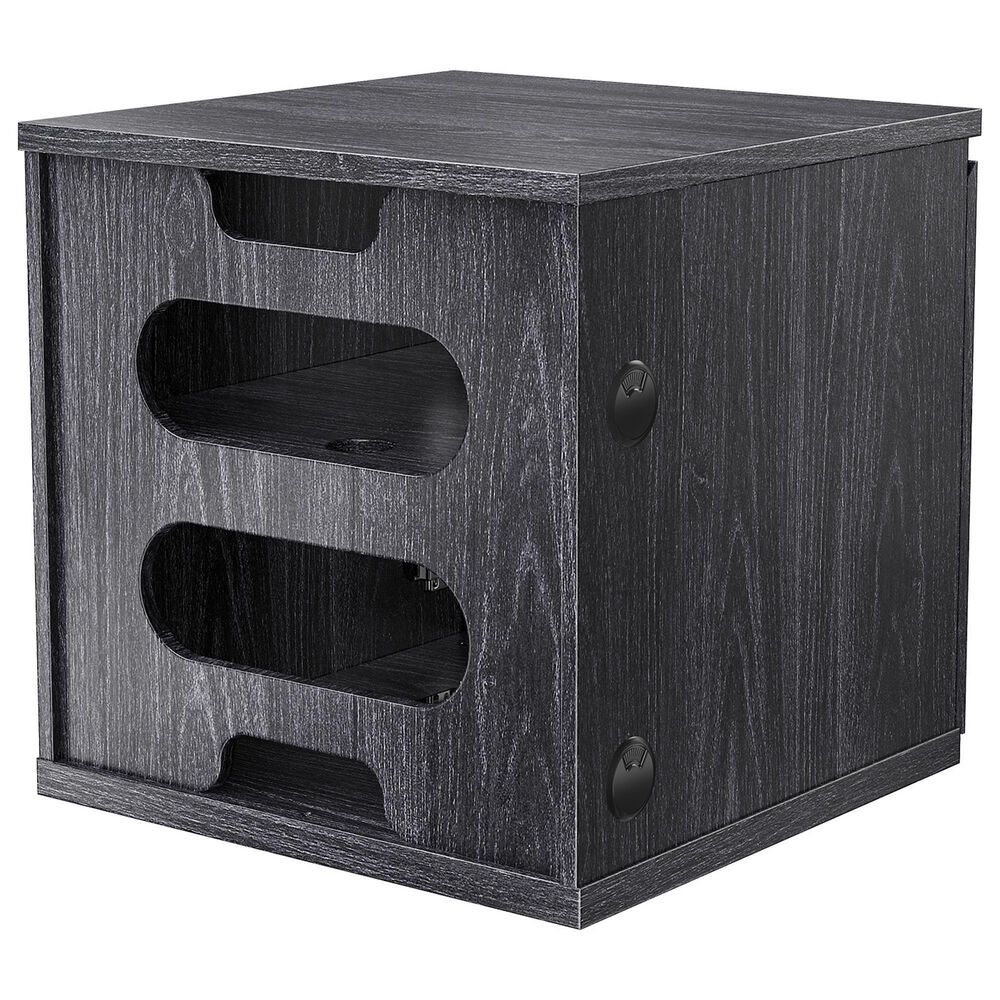 ErgoAV Modular Shelf Cabinet in Gray, , large