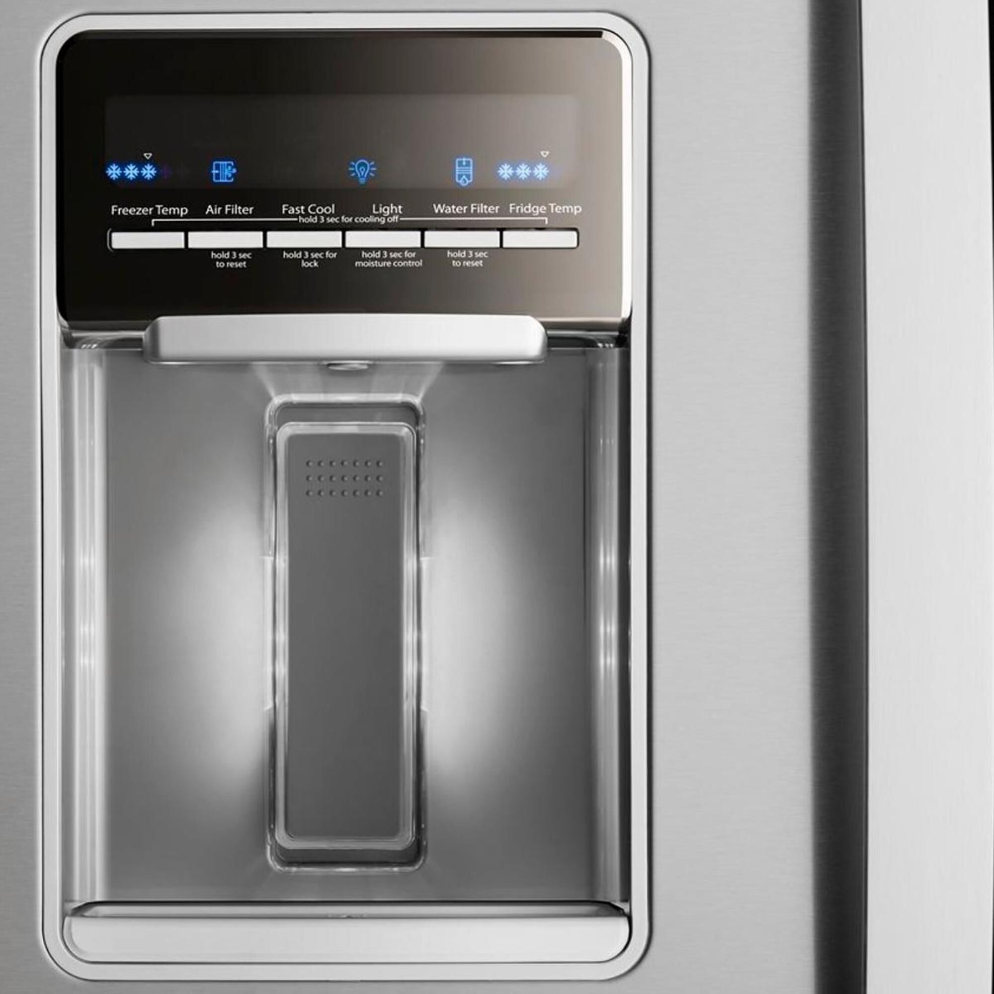 whirlpool stainless steel french door fridge