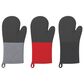 Home Basics Heat-Resistant Silicone Textured Grip Oven Mitt in Assorted, , large