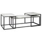 Ashley Donnesta 3-Piece Nesting Table Set in Gray and Black, , large