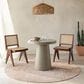 Surya Masterpiece MPC-2302 Beige, Tan and Medium Brown 6"7" Round Area Rug, , large
