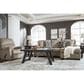 Ashley Stonemeade Stationary Sofa Chaise in Taupe, , large