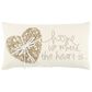 Rizzy Home 11" x 21" Down Pillow in Beige, , large