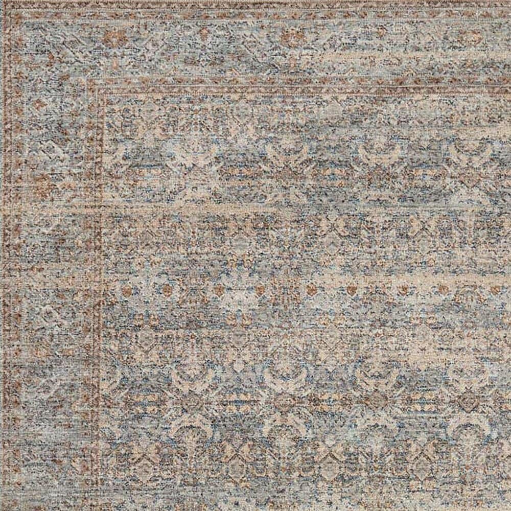 Angela Rose Blake 2&#39; x 3&#39; Ocean and Mocha Area Rug, , large