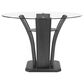Crown Mark Camelia 5-Piece Counter Height Dining Set in Black, , large