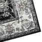 Amer Rugs Alexandria 8"9" x 11"9" Black and Ivory Area Rug, , large