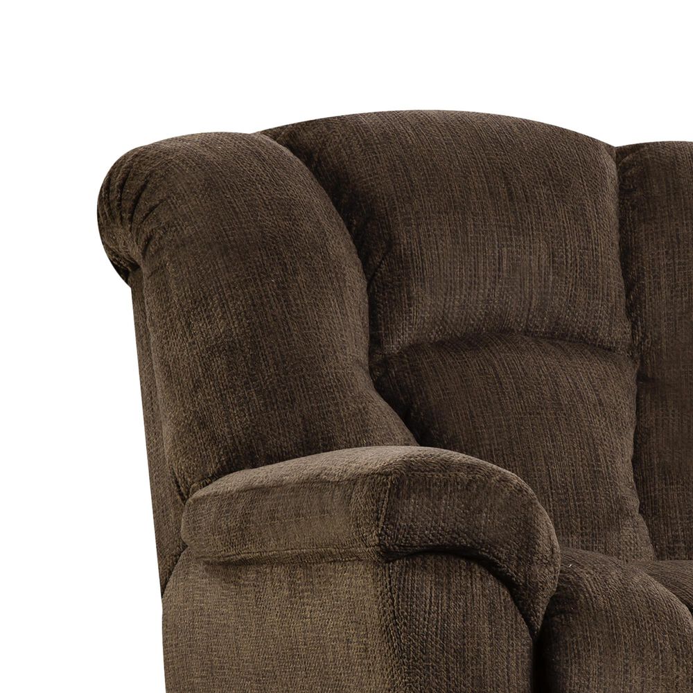 HomeStretch Transformer Manual Rocker Recliner in Fudge, , large