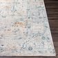Surya Laila LAA-2312  2"7" x 4" Teal, Sage, Orange, Gray and Cream Area Rug, , large