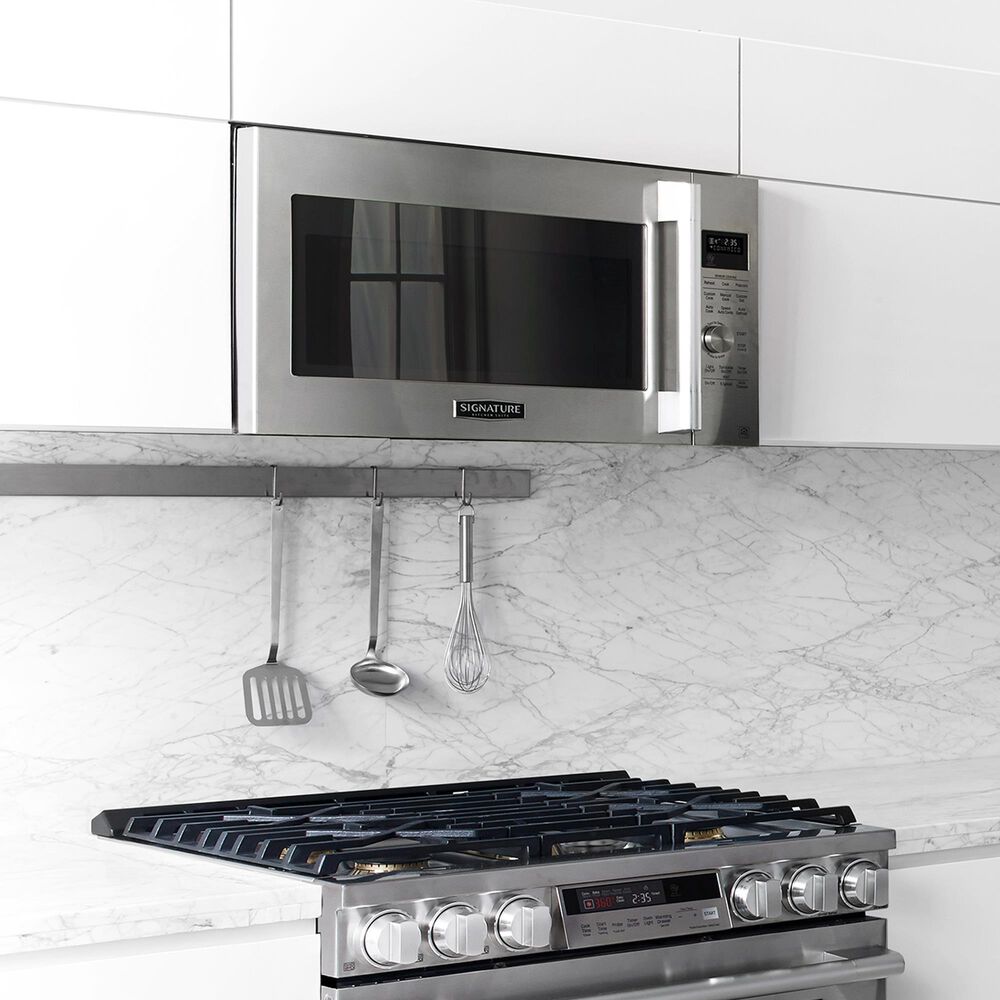 Signature Kitchen Suite 3-Piece Kitchen Package with Microwave Oven and Pro PowerSteam Dishwasher in Stainless Steel, , large