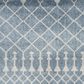 Nourison Astra Machine Washable 2"2" x 10" Blue Runner, , large