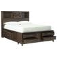 Ashley Vanmore Full Storage Bed in Dark Brown, , large