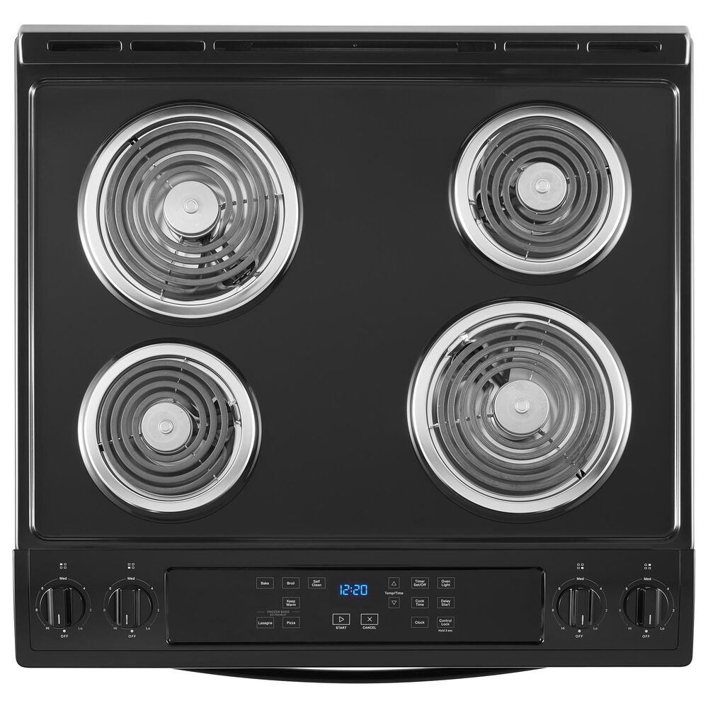 Whirlpool 4.8 Cu. Ft. Slide-in Electric Range in Black, , large