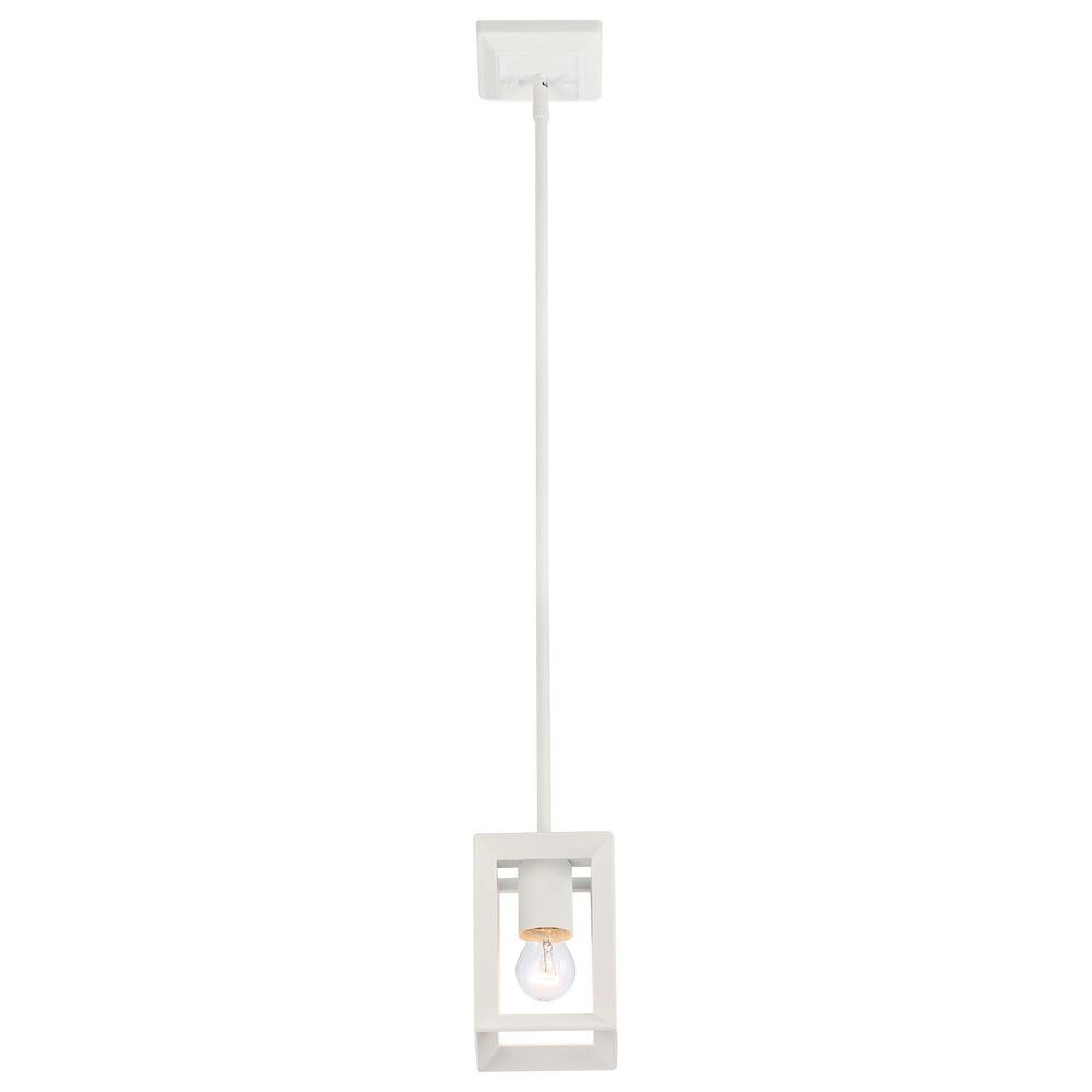 Golden Lighting Smyth 1-Light Mini Pendant in Natural White, , large