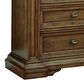 Millenium Frantanna 4 Piece California King Panel Bedroom Set in Brown, , large
