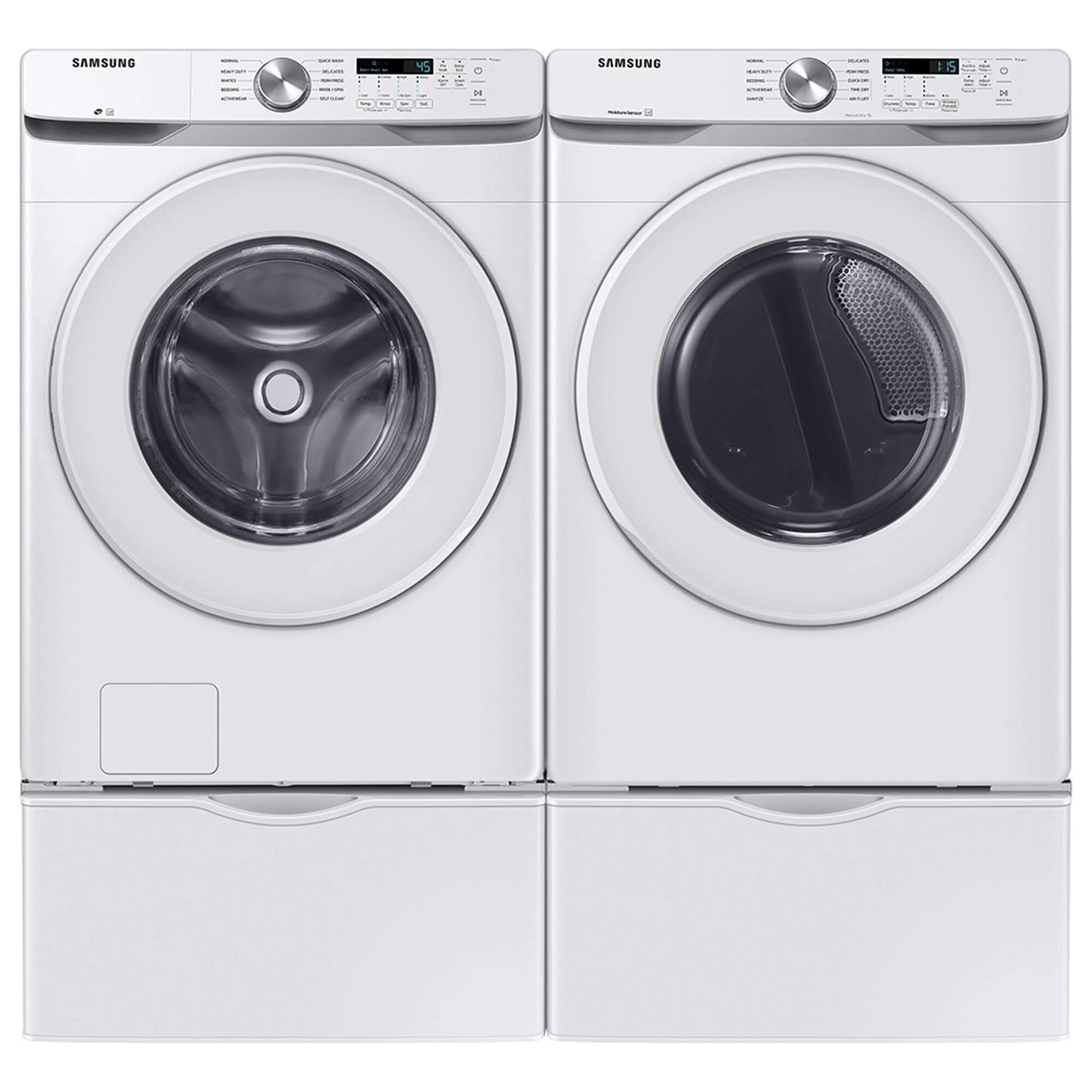 Samsung washer and dryer best sale conns