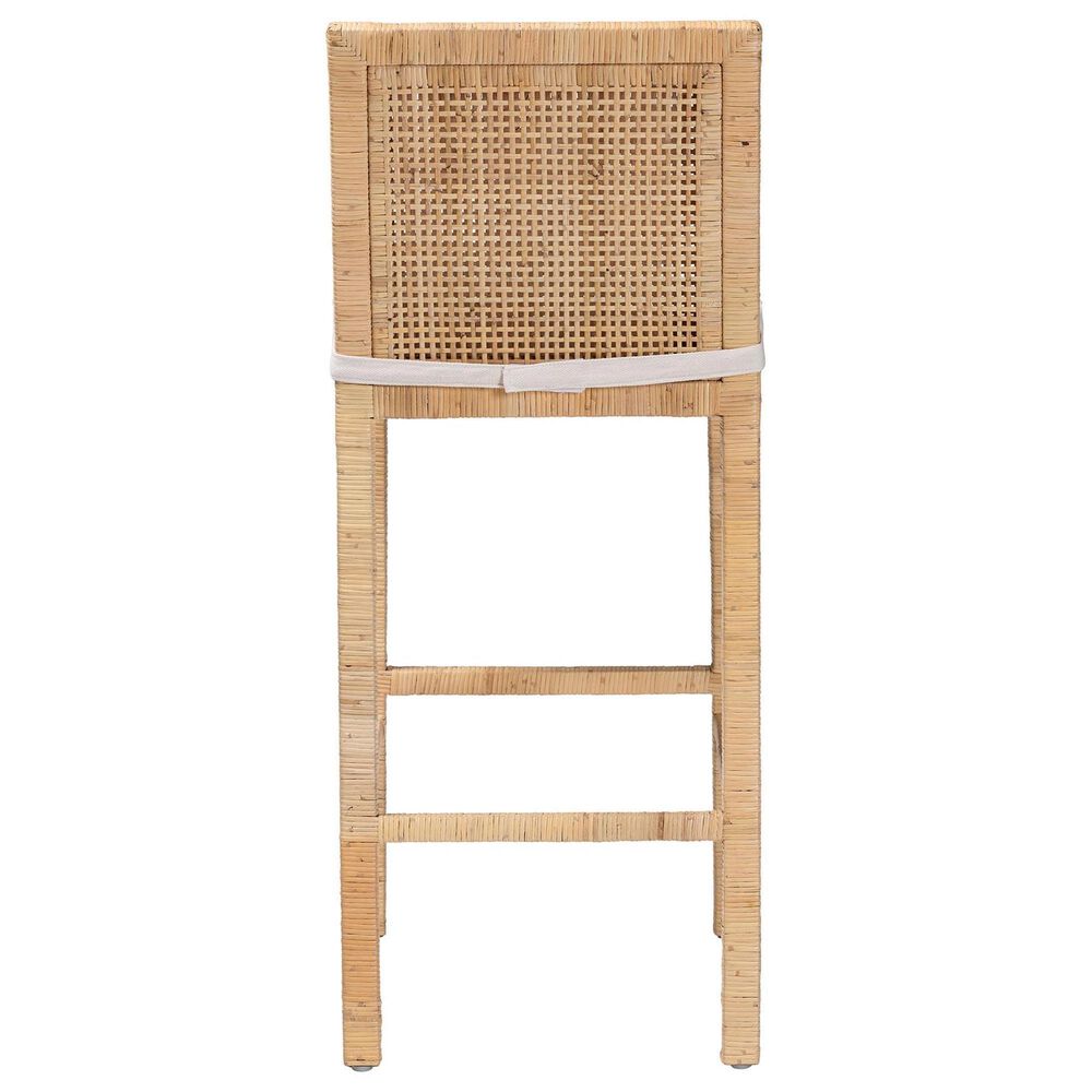 Baxton Studio Sofia Bar Stool in Natural, , large