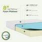 HOMLUX Tidur 8" Medium Firm Cooling Gel Memory Foam King Mattress in a Box, , large