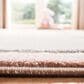 Safavieh Carousel CRK166 5"3" x 7"6" Pink and Ivory Kids  Area Rug, , large