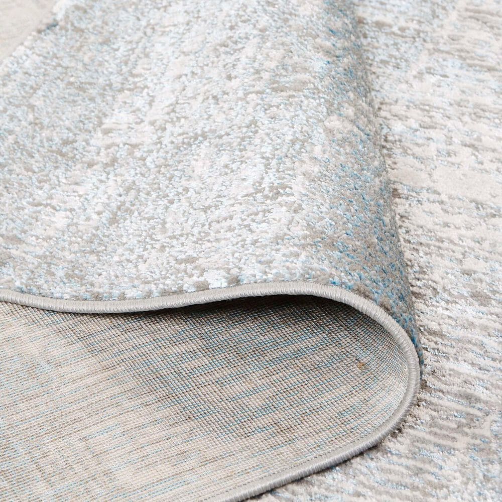 Feizy Azure 5&#39; x 8&#39; Blue and Beige Area Rug, , large