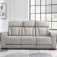 Ashley Boyington Power Reclining Sofa in Gray, , large