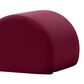 Jaxx Avana Chaise Lounge Yoga Chair in Merlot Velvet, , large