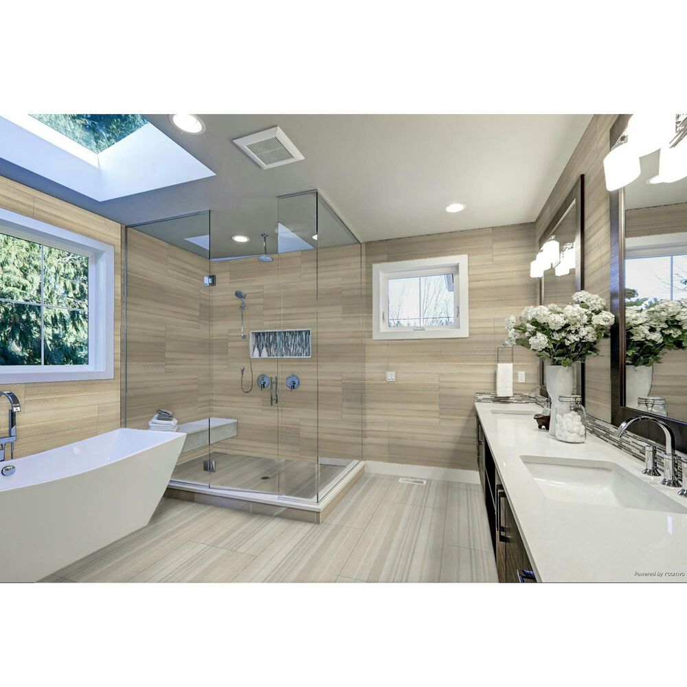 Emser Lunara Mira Knit Honed 24" x 47" Porcelain Tile, , large
