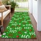Dalyn Rug Company Wonderland WN18 2"3" x 7"6" Green Indoor/Outdoor Runner, , large