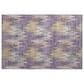 Dalyn Rug Company Soft Essentials Chevron Plum 2"6" x 3"10" Area Rug, , large