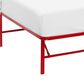 Modway Horizon Platform Twin Bed Frame in Red, , large