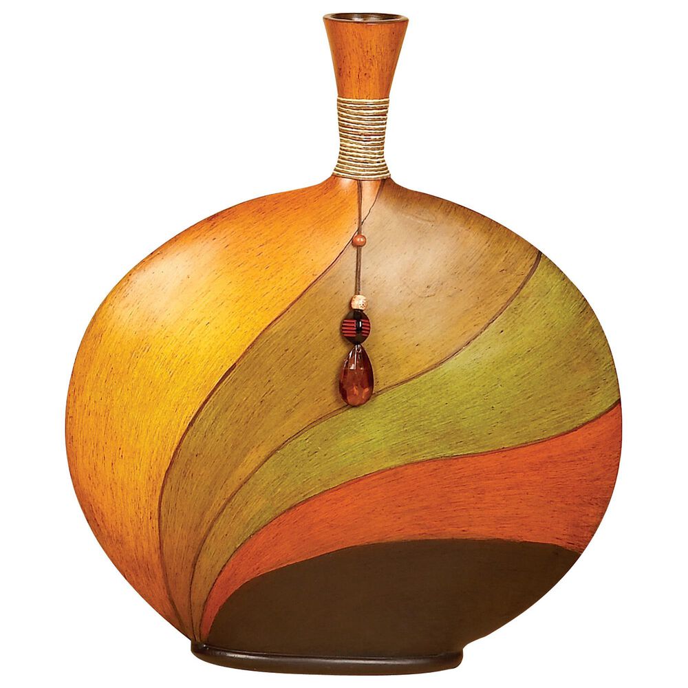 Maple and Jade 20" Vase, , large
