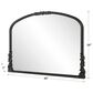 Uttermost Wall Mirror in Satin Black and Light Gray, , large