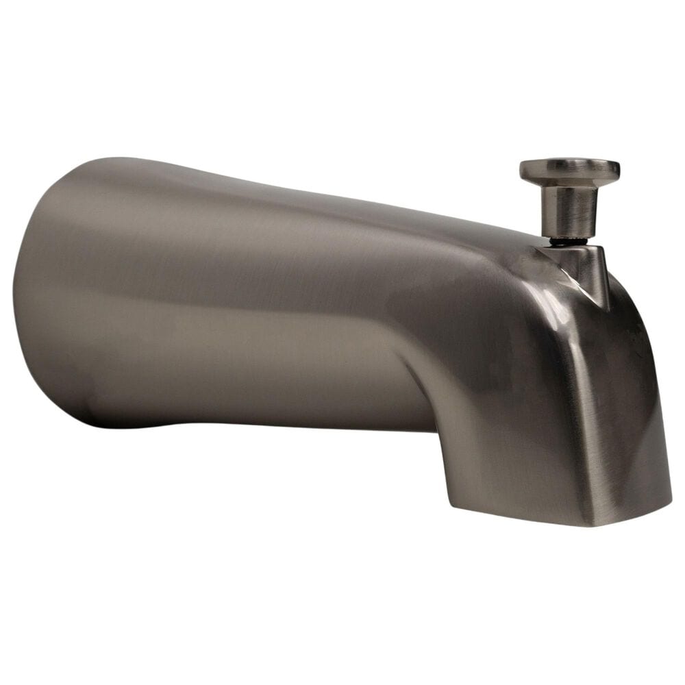 MS International 1-Handle 1-Spray Tub and Shower Faucet with Pressure Balance Valve in Brushed Nickel, , large
