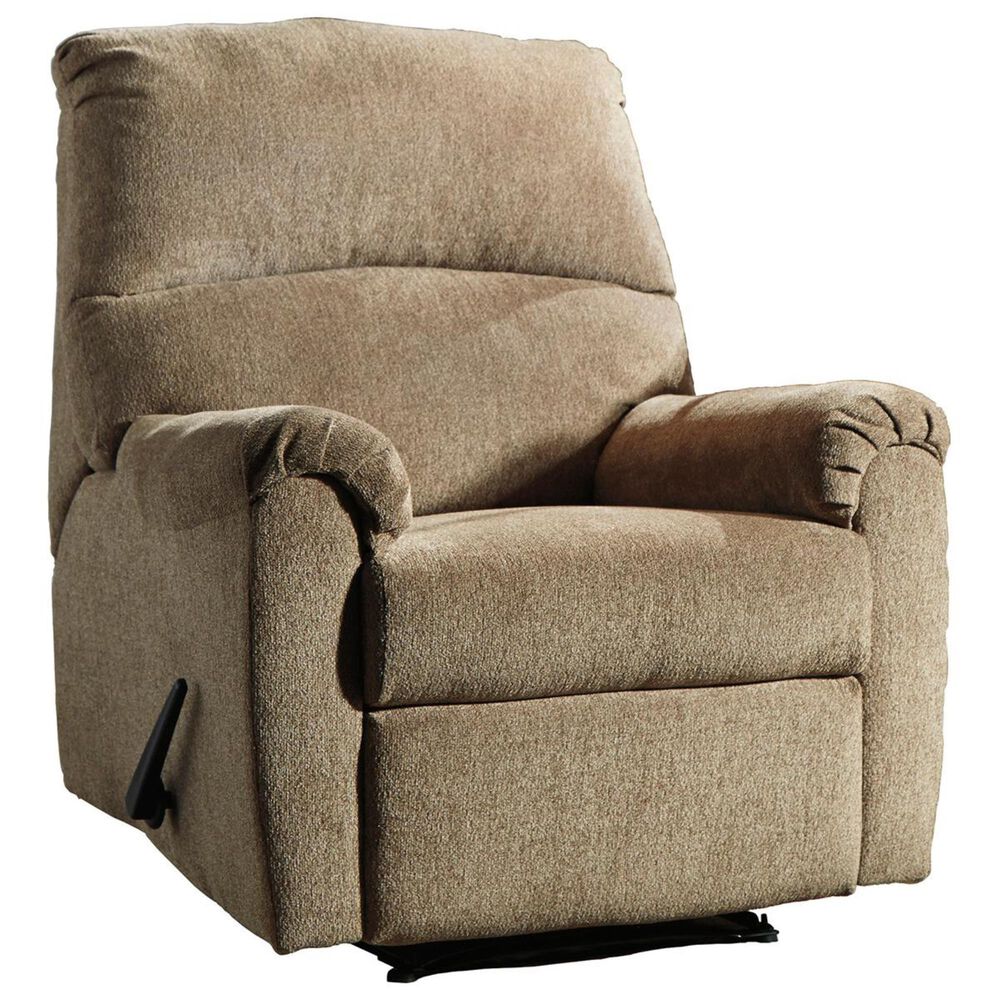 Ashley Nerviano Manual Zero Wall Recliner in Mocha, , large