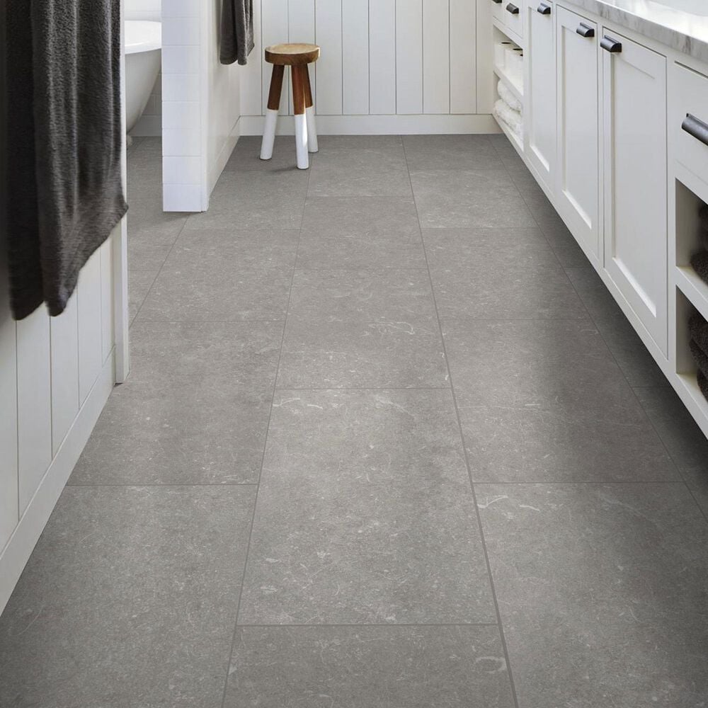 Shaw Paragon Tile Plus Pewter 12&quot; x 24&quot; Luxury Vinyl Tile, , large