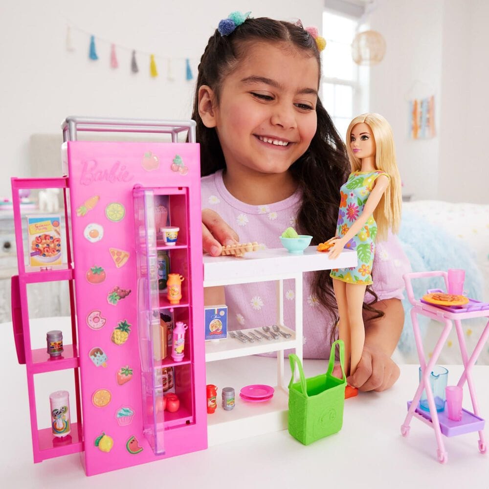 Barbie Doll with Ultimate Pantry Playset in Multicolor, , large