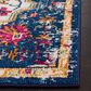 Safavieh Madison MAD447A 10" x 14" Ivory and Orange Area Rug, , large