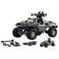 Hot Wheels Brick Shop Halo Warthog Building Toy Kit, , large