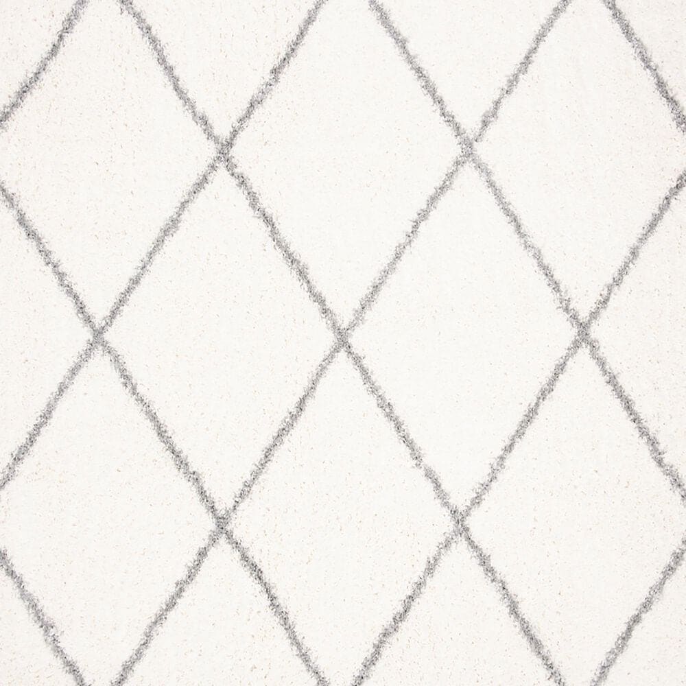 Safavieh Parma Shag PMA515A 10&#39; x 14&#39; Cream and Grey Area Rug, , large